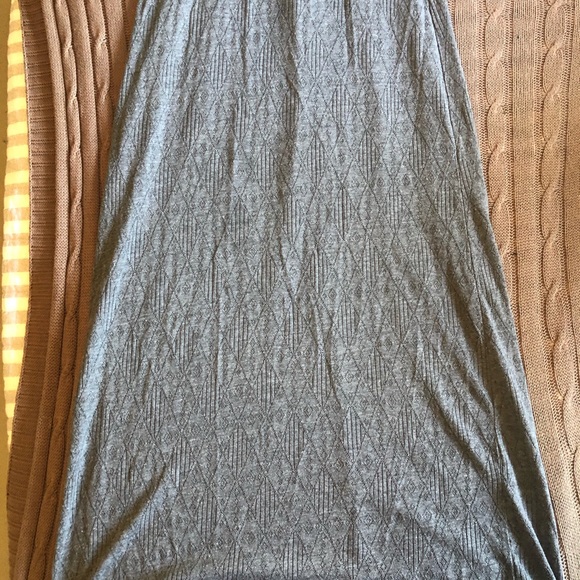Mango | Casual Knit Racerback Tank Maxi Dress - Picture 5 of 7